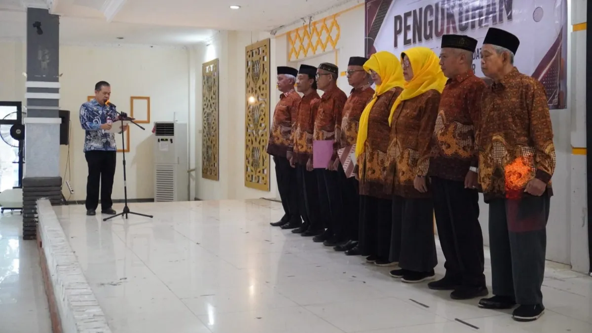 Pengurus Koperasi Wredatama PWRI Banjar Dikukuhkan, Fokus pada Kesejahteraan Para Purnabakti