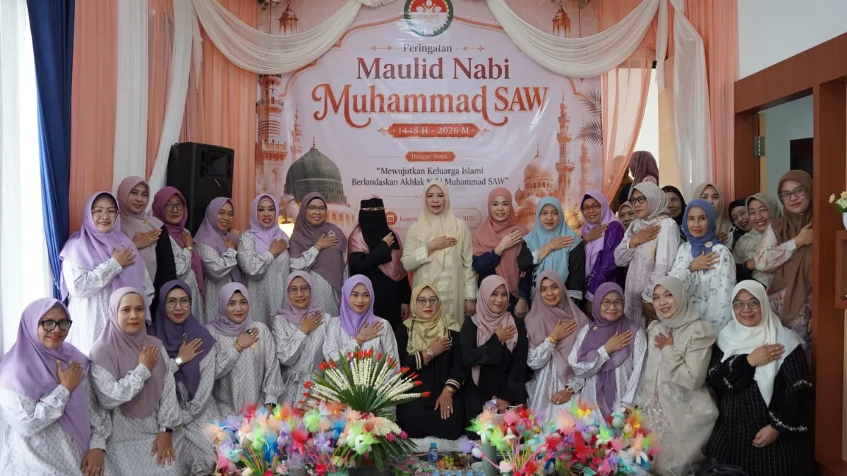 Ibu Sebagai Madrasah Utama, DWP Tanah Laut Tekankan Pentingnya Akhlak Rasulullah dalam Keluarga