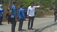 Bupati Banjar Cek Progres Proyek Jalan di Tujuh Desa, Pengawasan Kendaraan Bertonase Besar Jadi Perhatian