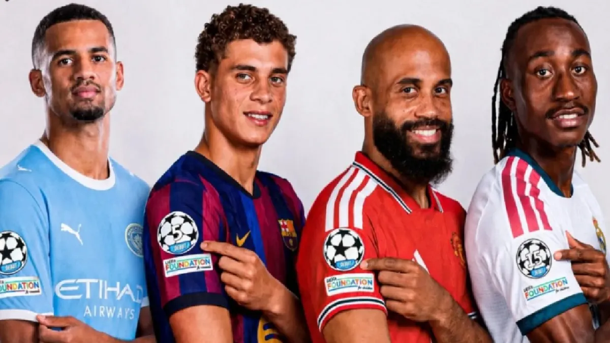 Pemain Debutan Liga Champions Harus Kenakan Atribut Unik di Seragam Saat Masuk Lapangan