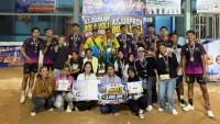 Tanah Bumbu Dominasi Kejurprov Voli Indoor 2026 di Kotabaru