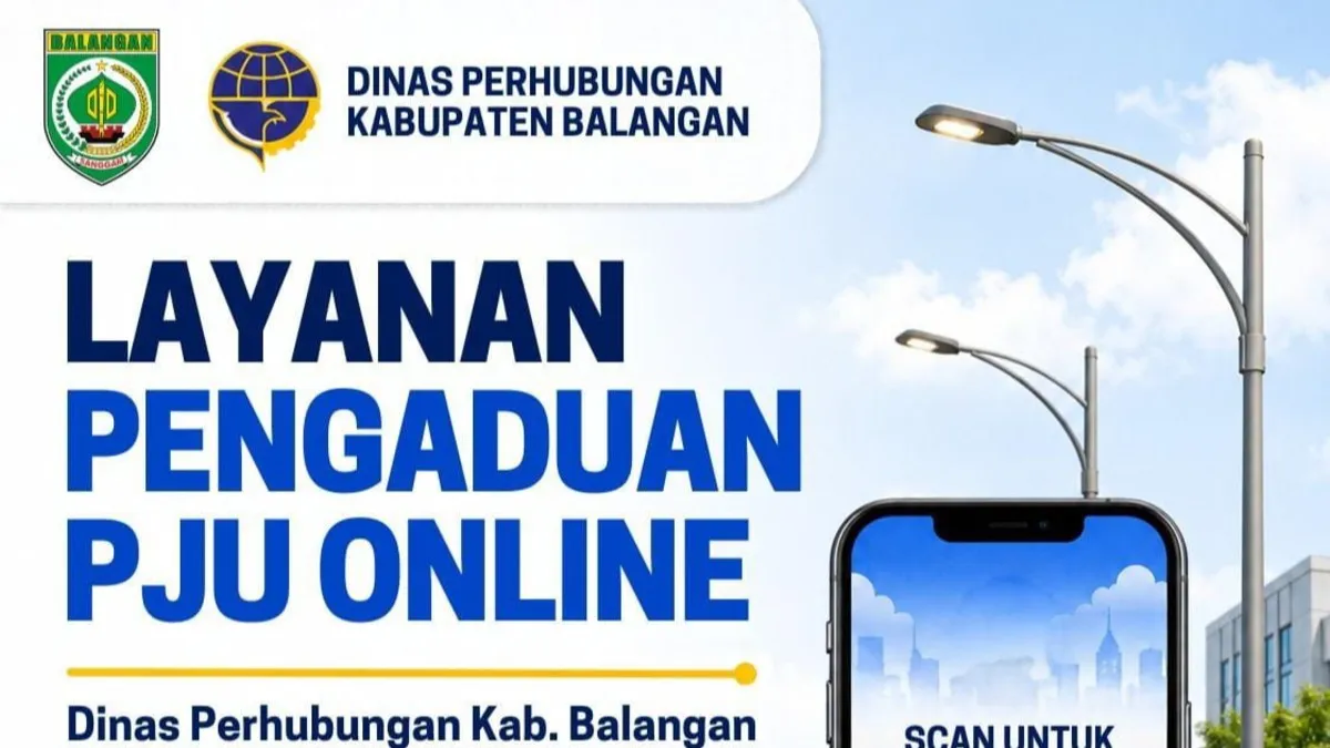Permudah Aduan PJU, Dinas Perhubungan Kabupaten Balangan Luncurkan Layanan Pengaduan Online