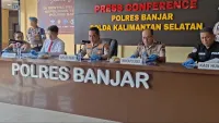 Pelaku Pembunuhan Penata Rias Salon Yung di Kelurahan Jawa Kabupaten Banjar Sempat Semirkan Rambut Korban