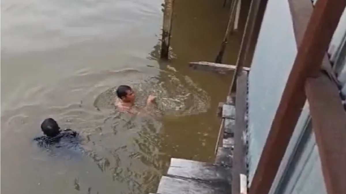 Dikira Hanya Pura-pura, Seorang Anak Tenggelam di Sungai Martapura Dekat Soto Yana Yani