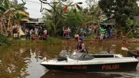Orang Diduga Tenggelam di Sungai Jafri Zamzam Banjarmasin, Polairud Lakukan Pencarian