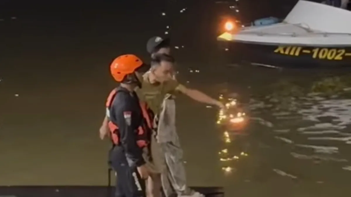 Kronologi Anak Tenggelam di Sungai Martapura Sungai Jingah Banjarmasin