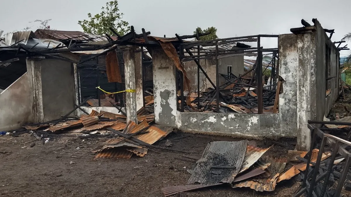 Rudi Curiga Rumah Almarhum Mertua Dibakar, Satu Bangunan di Jalan Bandarmasih Banjarmasin Hangus
