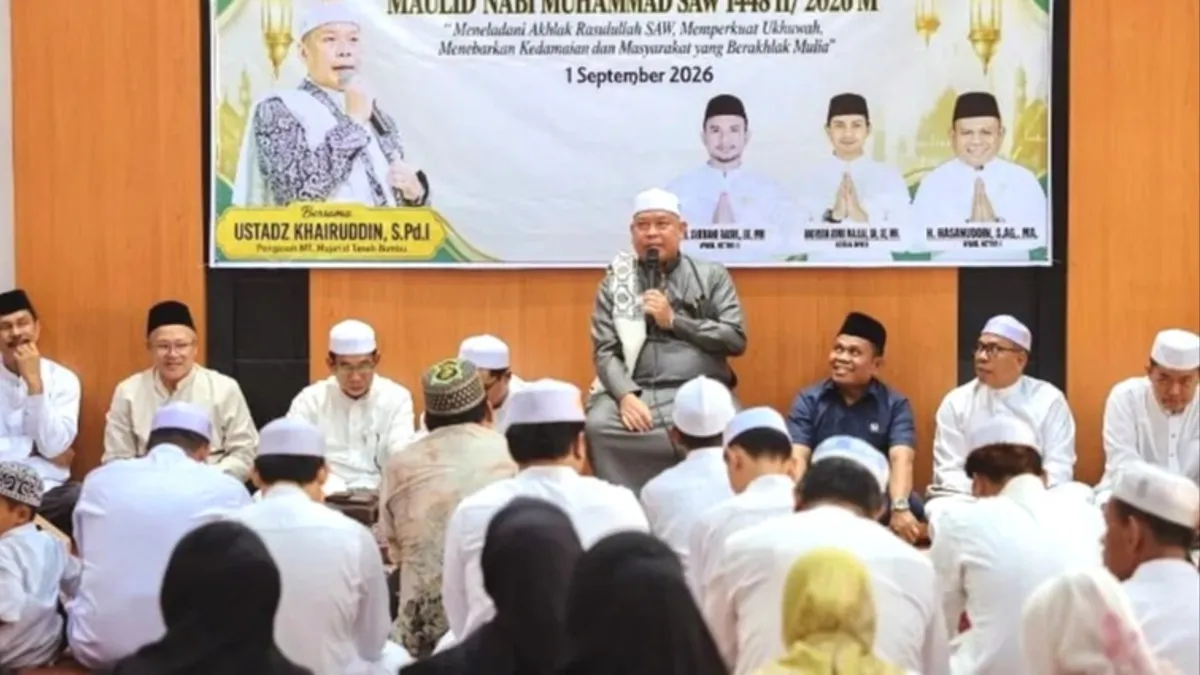 Maulid Nabi 1448 H, Ketua DPRD Tanah Bumbu Ajak Jajaran Teladani Akhlak Rasulullah SAW