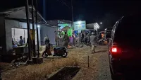 Satpol PP Tanah Laut dan Pemerintah Kecamatan Pelaihari Razia Tiga Warung Remang-Remang
