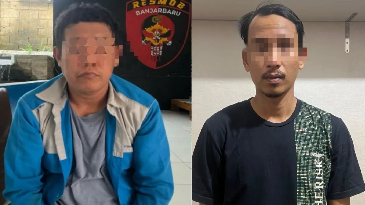Curi Batang Tembaga Seberat 144 Kg, Dua Pria Diciduk Polres Banjarbaru