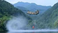 Tiga Heli Chinook Jepang Atasi Karhulta Kalimantan Mulai Sabtu