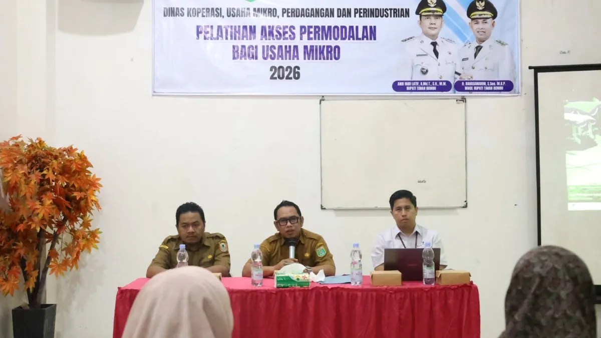 Puluhan Pelaku UMKM Tanah Bumbu Dapat Pelatihan Cara Dapatkan Modal dari Pemkab