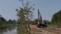 Cegah Karhutla Meluas, PUPR Kalsel Perkuat Sistem Tata Air dan Pembasahan Lahan