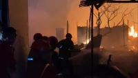Si Jago Merah Mengamuk di Sungai Jaranih HST, 12 Bangunan Terbakar