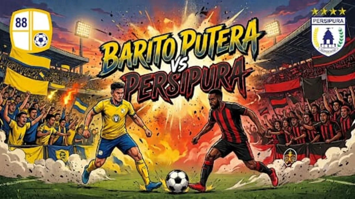 Hasil Championship Barito Putera vs Persipura 3-2: Sudah Kalah Poin Dipotong Pula