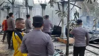 Masak Air di Belakang Rumah Berujung Kebakaran, Dua Rumah di Desa Lokbatu Tabalong Jadi Arang