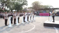 Polres Tanah Laut Gelar Sertijab Wakapolres hingga Kapolsek untuk Jaga Dinamika Organisasi dan Penyegaran