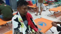 Feri dan Istri Terpisah Dihantam Ombak Laut, Korban Kapal Virgo Dirawat di Pelabuhan Trisakti Banjarmasin