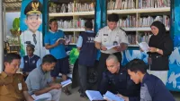 Dispersip Tanah Bumbu Hadirkan Perpustakaan Keliling di Lapas Batulicin