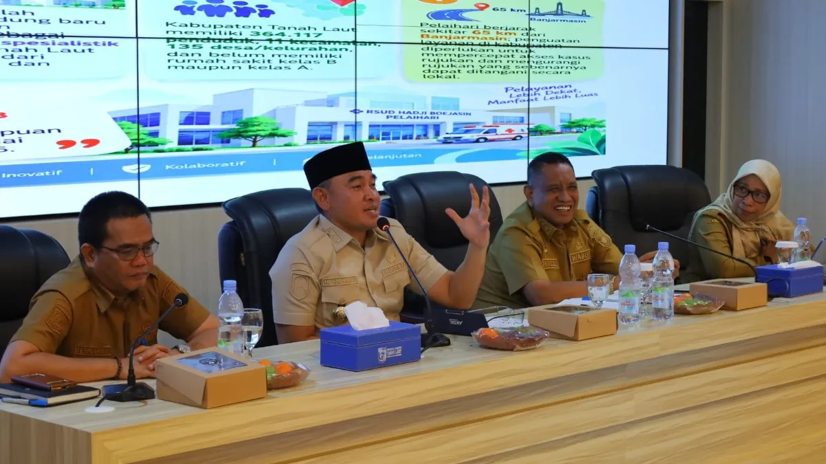 Pemkab Tanah Laut Dorong RSUD Hadji Boejasin Naik Kelas Tipe B Demi Layanan Maksimal