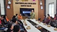 Pengemudi Ojek Online Tabalong Dibekali Pengetahuan Karhutla dan Diajak Jadi Mitra BPBD