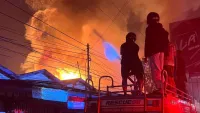 Subuh Banjarmasin Membara Lagi, Kebakaran di Pasar Lama