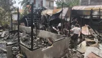 Kebakaran Jalan Gotong Royong Banjarbaru, Saksi Sebut Terdengar Dentuman Keras