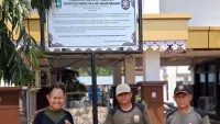 Cegah ASN Keluyuran Saat Jam Kerja, Satpol PP Tanah Laut Pasang Plang Peringatan Perda