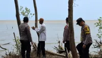 Pencarian Korban Kapal Virgo di Perairan Pagatan Besar Diintensifkan Kepolisian Tanah Laut Bersama Pemdes