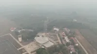 Pesawat Jakarta-Samarinda Mendarat di Balikpapan, Jarak Pandang Bandara Kutai Barat Sisa 300 Meter
