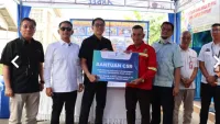 Dukung Pengelolaan Sampah Organik dan Budidaya Ikan Lele, Bank Kalsel Serahkan CSR ke Bahe'mart