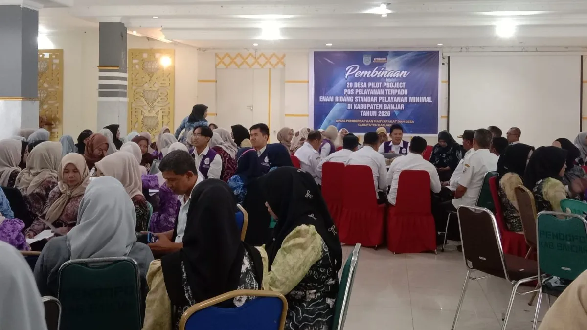 20 Desa di Kabupaten Banjar Jadi Pilot Project Posyandu 6 SPM, Layanan Tak Sekadar Kesehatan