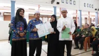 60 Pasangan di Aranio Dapat Legalitas Pernikahan dan Dokumen Kependudukan Gratis