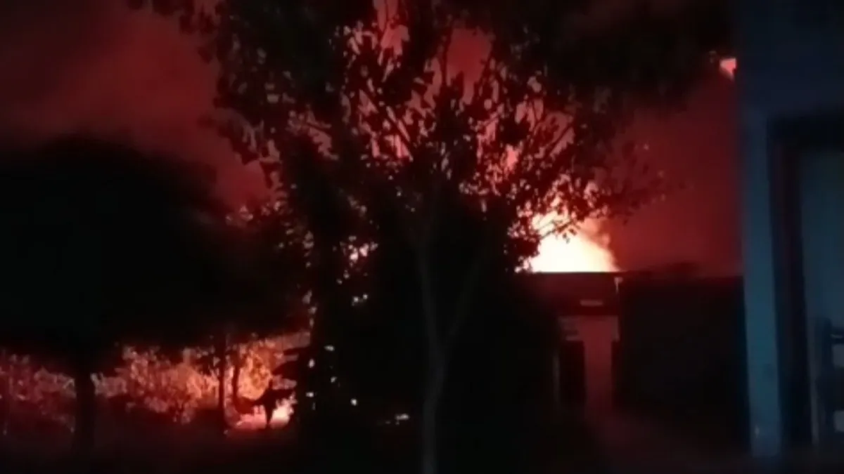 Dua Rumah Terbakar di Banua Binjai HST, 11 Jiwa Terdampak