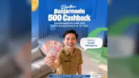 Cashback Rp 500 Ribu dari Bank Kalsel di Hari Jadi ke-500 Kota Banjarmasin