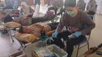 Tak Hanya Atur Lalu Lintas, Satlantas Polres Banjarbaru Sumbang Darah Puluhan Kantong