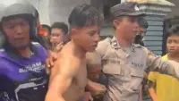 Seorang Pria Diamankan di Lokasi Kebakaran Jalan Cempaka XI Banjarmasin