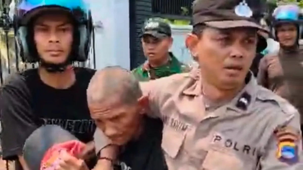 Seorang Pria Diamankan di Lokasi Kebakaran Jalan Cempaka XI Banjarmasin