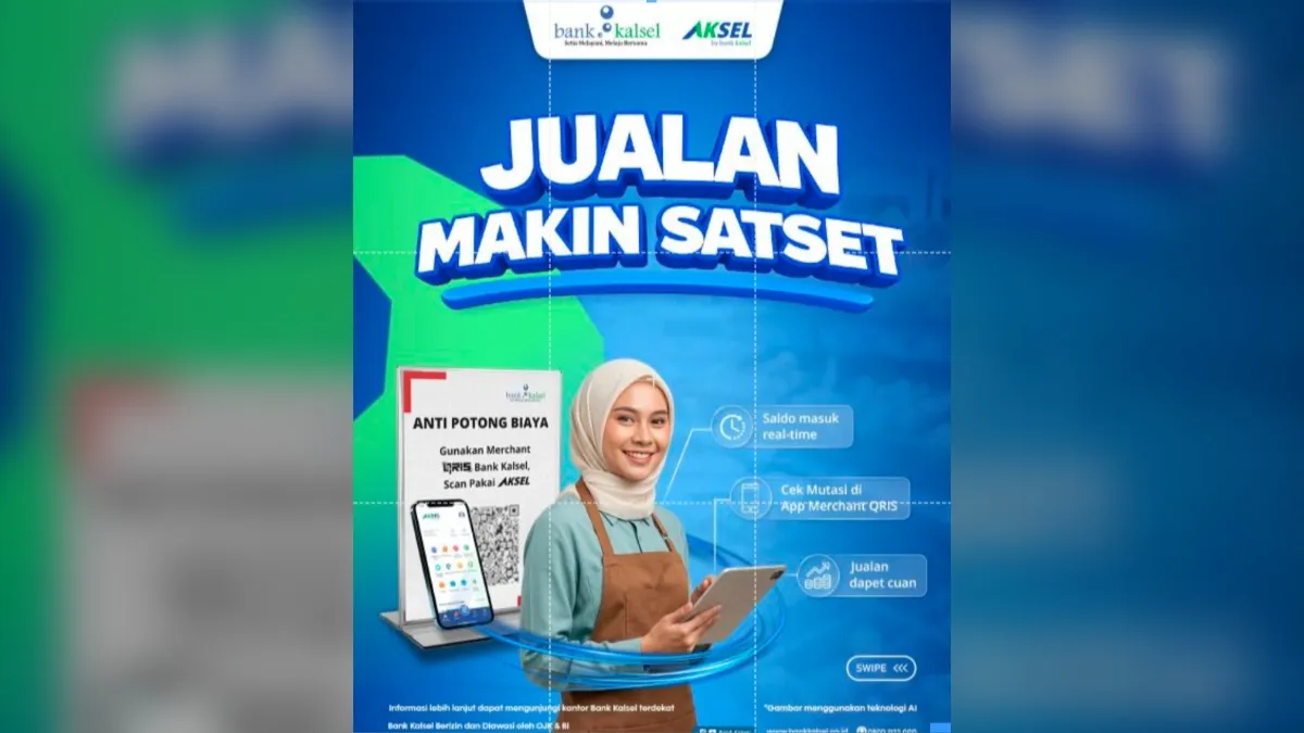 Yuk Daftar Merchant QRIS Bank Kalsel, Pembayaran Digital Lebih Mudah