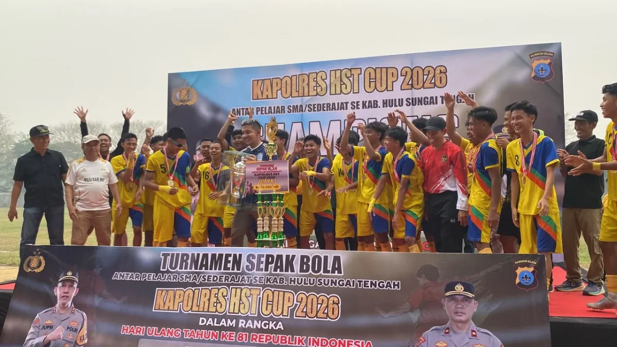 SMAN 3 Barabai Pertahankan Gelar Juara Kapolres HST Cup 2026