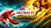 Link Nonton Live Streaming Championship Hasil Deltras FC vs Barito Putera Hari Ini