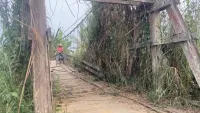 Petani Kayu Rabah HST Tidak Bisa Seberangkan Mesin Pemanen ke Sawah