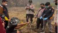 Polres Balangan Bongkar Kasus Karhutla di Juai, Pelaku Pembakaran Lahan Diciduk Polisi