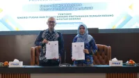 Bapenda dan Kantor Pertanahan Tanah Bumbu Lakukan Kerja Sama, Bupati Andi Rudi Latif Beri Dukungan