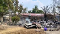 Delapan Warga Sidomulyo Raya Banjarbaru Kehilangan Tempat Tinggal, Rumah Petugas Damkar Terbakar
