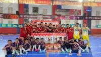 Kawinkan Gelar AAFI Kalsel, Skuad Futsal TSC Tanah Bumbu Amankan Tiket ke Tingkat Nasional
