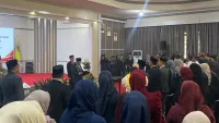 Sekda dan 64 Pejabat Baru Dilantik, Bupati HST Dorong Pajaruddin Beri yang Terbaik untuk Masyarakat