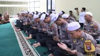 Polres Tabalong Gelar Doa Bersama Peringati Hari Lalu Lintas Bhayangkara Ke-71
