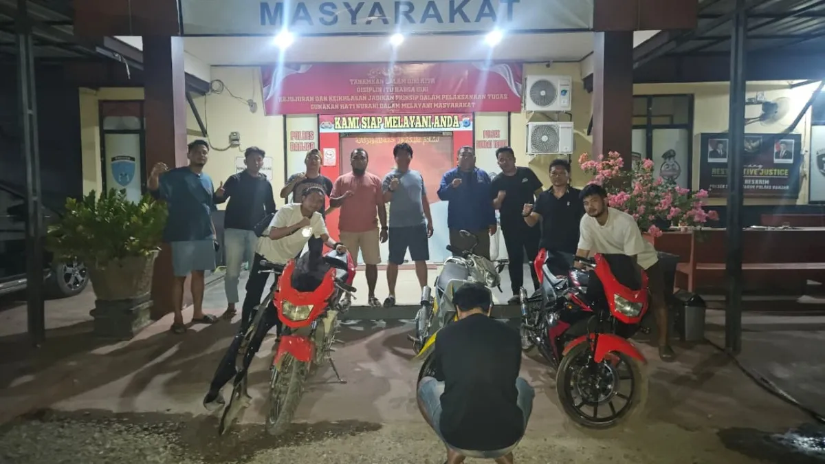 Polres Banjar Amankan Pria yang Gelapkan Tiga Motor Senilai Rp44,6 Juta