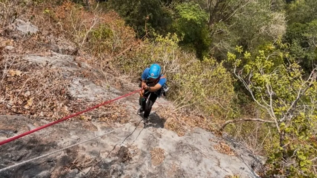 Tebing Batu Sawar Nateh HST Punya Dua Jalur Panjat Baru, Ada yang Setinggi 90 Meter